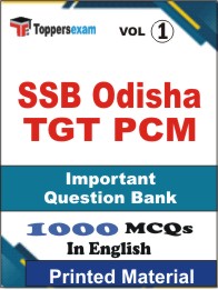 SSB Odisha TGT PCM Book in English - Objective MCQ (VOL.1)