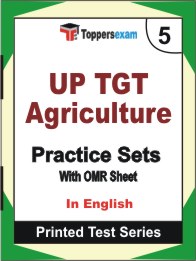 UP TGT Agriculture Book in English - Mock Test / Practice Set