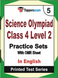 Science Olympiad Class 4 (Level-2) Book in English - Mock Test / Practice Set
