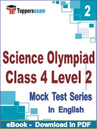 Science Olympiad Class 4 (Level-2) PDF Book In English - Question Paper