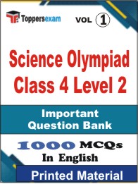 Science Olympiad Class 4 (Level-2) Book in English - Objective MCQ (VOL.1)
