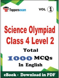 Science Olympiad Class 4 (Level-2) PDF Book In English - MCQ / Objective Questions (VOL.1)