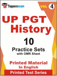 UP PGT History Book in English - Practice Set (VOL.4)