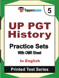 UP PGT History Book in English - Mock Test / Practice Set