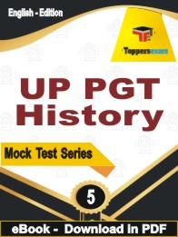 UP PGT History Test PDF Book In English - Practice Set