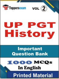 UP PGT History Book in English - Objective MCQ (VOL.2)