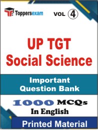 UP TGT Social Science Book in English - Objective MCQ (VOL.4)