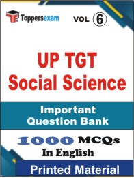 UP TGT Social Science Book in English - Objective MCQ (VOL.6)