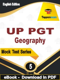 UP PGT Geography  PDF Book In English - Practice Set