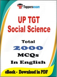 UP TGT Social Science PDF Book In English - MCQ / Objective Questions