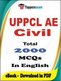 UPPCL AE Civil PDF Book in English - MCQ / Objective Questions