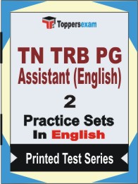 TN TRB PG Assistant (English) Book in English - Question Paper / Practice Set
