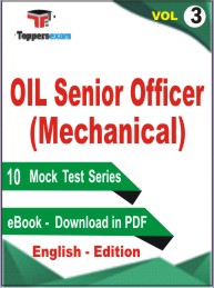 OIL Senior Officer (Mechanical) Test Book PDF in English - Practice Set/Mock Test (VOL.3)