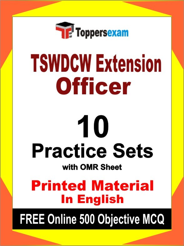 TSWDCW Extension Officer  Book in English - Practice Set
