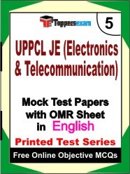 UPPCL JE (Electronics & Telecommunication) Exam Mock Test Papers (Book) in English