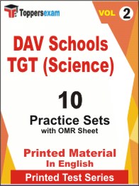 DAV Schools TGT (Science) Book in English - Practice Set (VOL.2)
