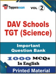 DAV Schools TGT (Science) Book in English - Objective MCQ (VOL.2)