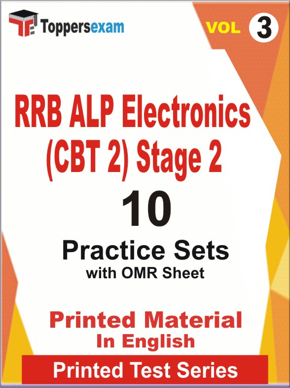 RRB ALP Electronics (CBT 2) Stage 2 Book in English - Practice Set (VOL.3)