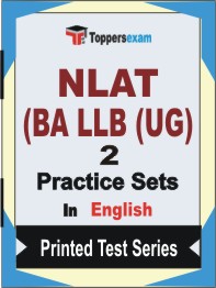 NLAT (BA LLB (UG) Book in English - Question Paper / Practice Set
