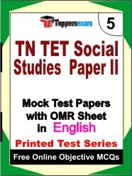 TN TET Social Studies Exam Paper 2 Mock Test Papers (Book) in English