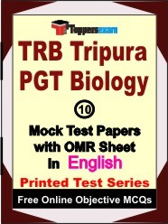 TRB TRIPURA PGT BIOLOGY Exam 10 Practice Set Book (English)