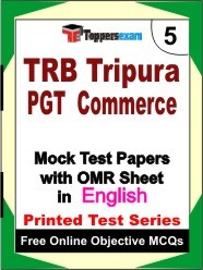 TRB Tripura PGT Commerce Exam Mock Test Papers (Book) in English