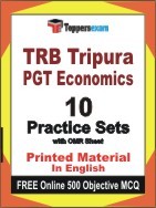 TRB Tripura PGT Economics Test Book in English - Practice Set