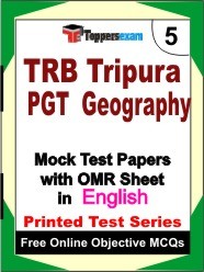 TRB Tripura PGT Geography Exam Mock Test Papers (Book) in English