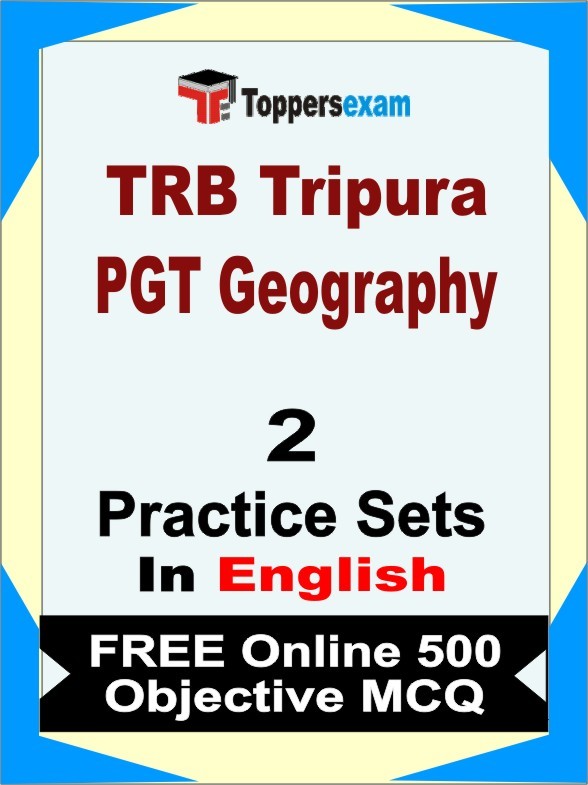 TRB Tripura PGT Geography Exam Practice Set Book in English