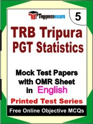 TRB Tripura PGT Statistics Exam Mock Test Papers (Book) in English