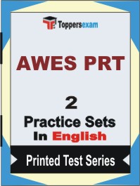 AWES PRT Book in English - Question Paper / Practice Set