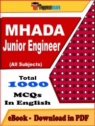 EBook of MHADA Junior Engineer Exam, PDF Format in English