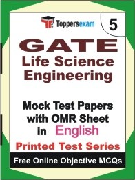 GATE Life Science Exam 5 Mock Test Papers (Book) in English
