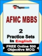 AFMC MBBS Book in English - Question Paper / Practice Set