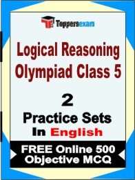 Logical Reasoning Olympiad Class 5 Exam Practice Set Book in English