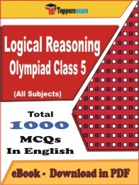EBook of Logical Reasoning Olympiad Class 5 Exam, PDF Format in English