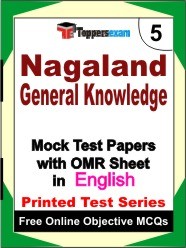 Nagaland General Knowledge Exam Mock Test Papers (Book) in English