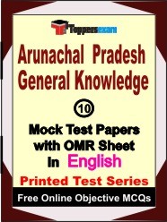 Arunachal Pradesh General Knowledge Exam Mock Test Papers (Book) in English