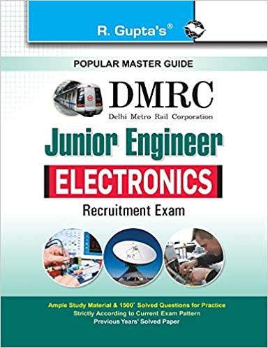 DMRC JE EC Solved Questions and Previous Years Solved Papers Book in English + Online Mock Test (Combo Pack)