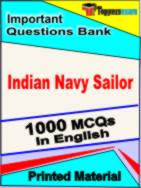 Indian Navy Sailor Test Book in English - Objective MCQ