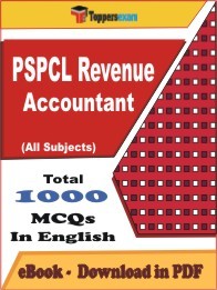EBook of PSPCL Revenue Accountant Exam, PDF Format in English