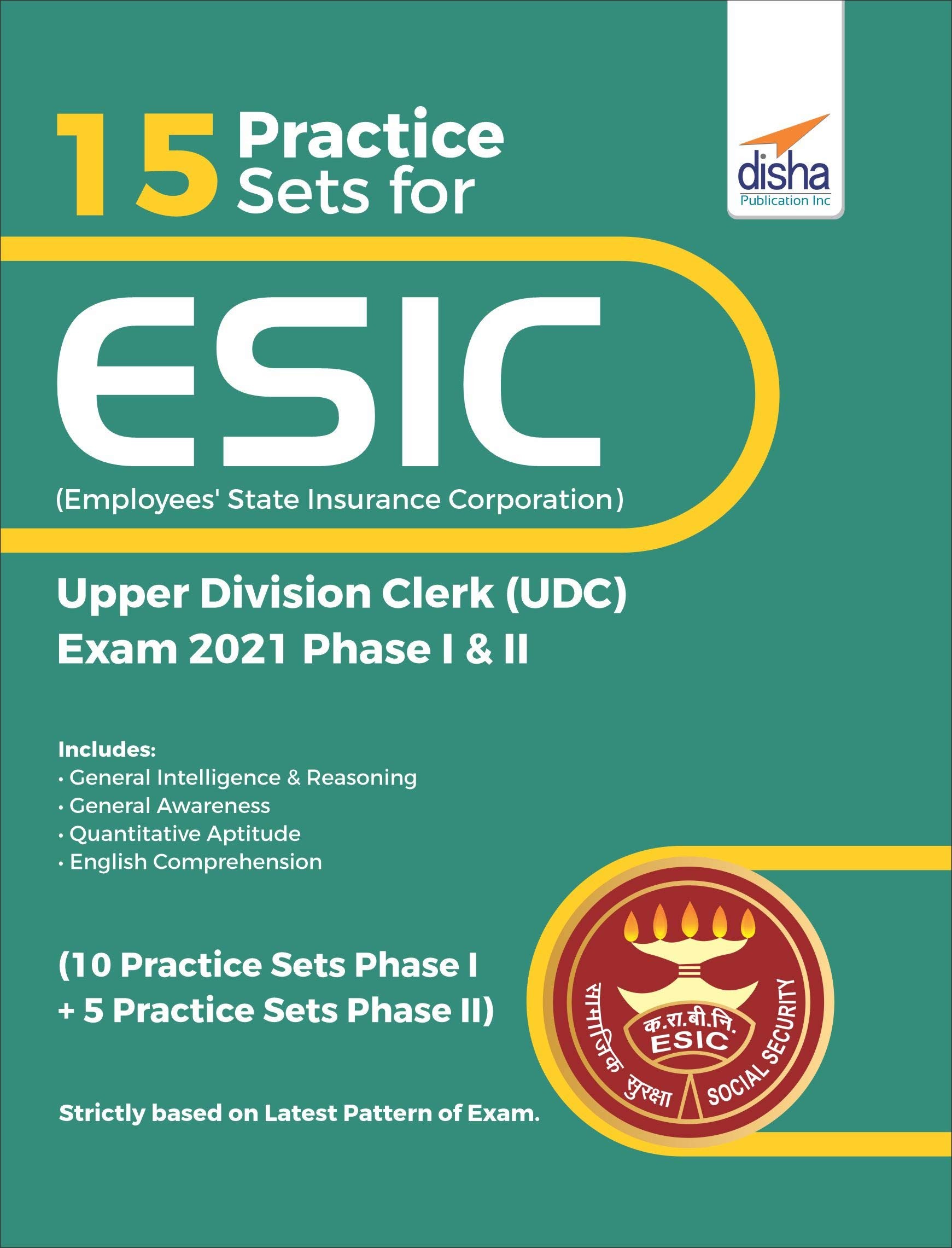 ESIC UDC Practice Sets Papers Book in English + Online Mock Test (Combo Pack)