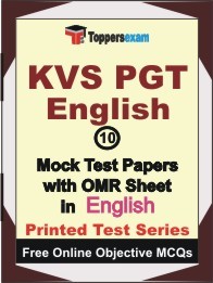 KVS PGT English Exam Mock Test Papers (Book) in English