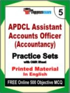 APDCL Assistant Accounts Officer (Accountancy) Test Book in English - Mock Test / Practice Set
