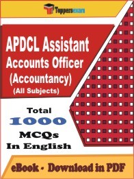 EBook of APDCL Assistant Accounts Officer (Accountancy) Exam, PDF Format in English