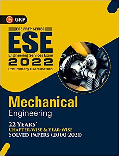 ESE Mechanical Engineering Chapterwise Solved Papers Book in English + Online Mock Test (Combo Pack)