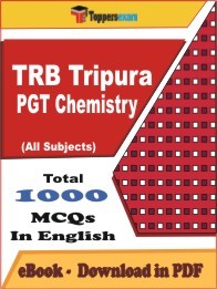 EBook of TRB Tripura PGT Chemistry Exam, PDF Format in English