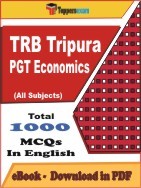 TRB Tripura PGT Economics PDF Book In English