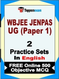 WBJEE JENPAS UG Paper 1 Exam Practice Set Book in English