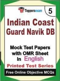 INDIAN COAST GUARD NAVIK DB Exam Mock Test Papers (Book) in English